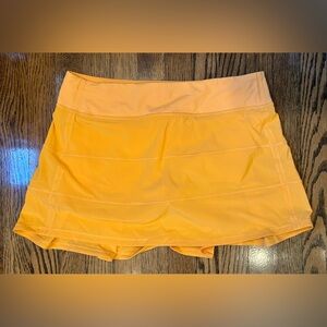lululemon athletica Orange Skirt